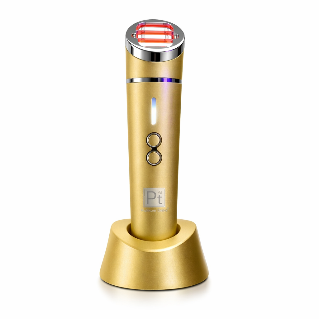 Platinum Gold Red Light Therapy Device | Platinum Deluxe