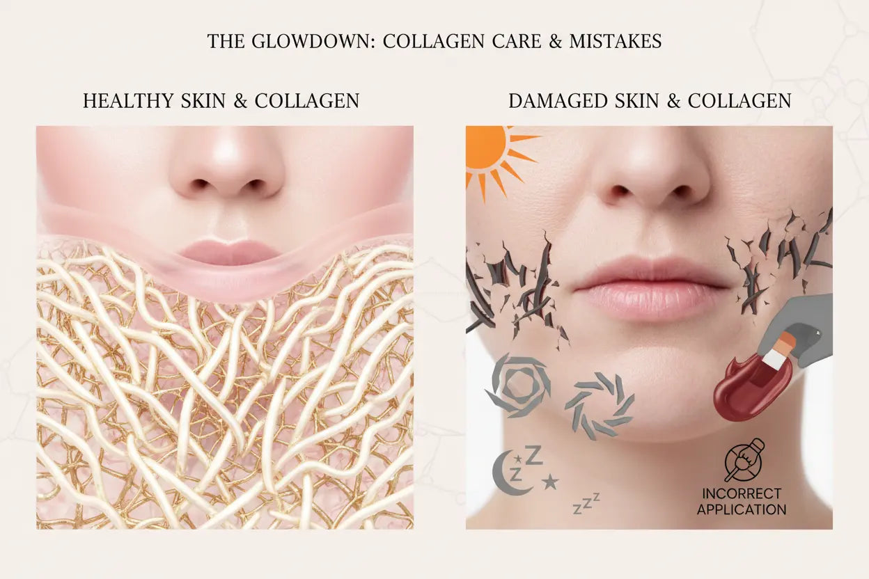   7 Skincare Mistakes Destroying Your Collagen