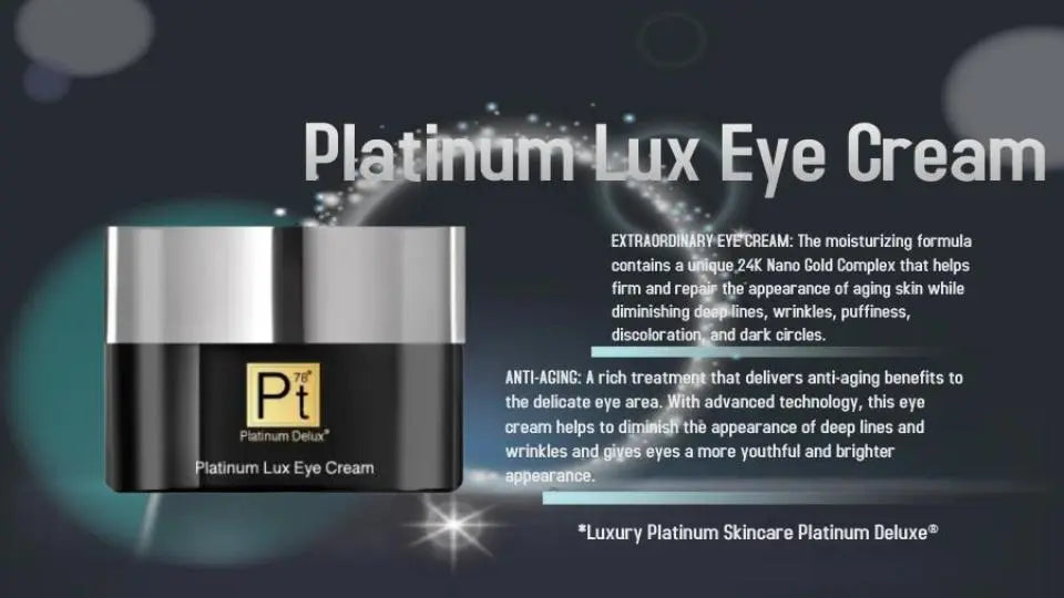 Contraction-free in 2 account! This under-Eye cream Is Like magic Platinum Delux ®
