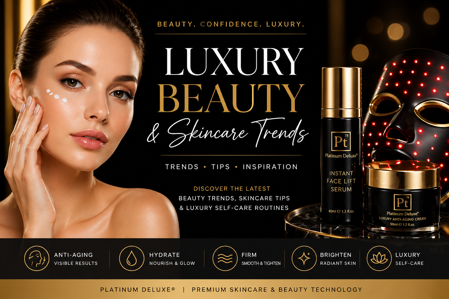 Luxury Beauty & Skincare Trends 