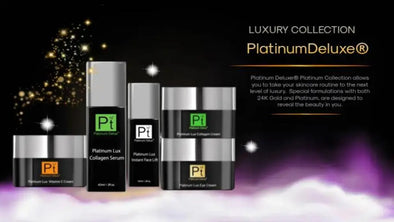 Gold, Silver, and Brzone Skin-Care Products "Platinum Deluxe" Platinum Delux ®