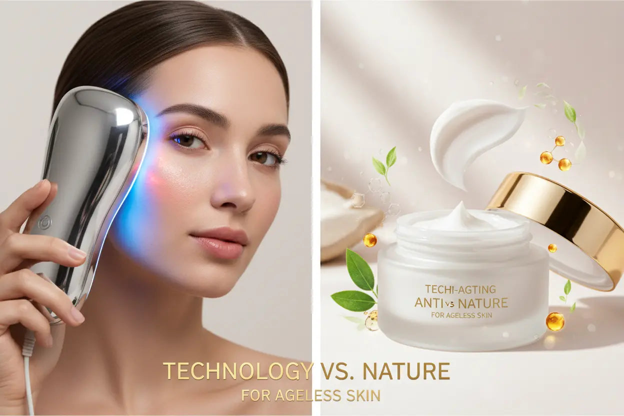 LED vs Creams: Which Anti-Aging Works Better?