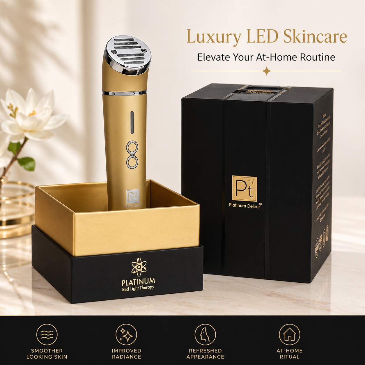Platinum Gold Red Light Therapy