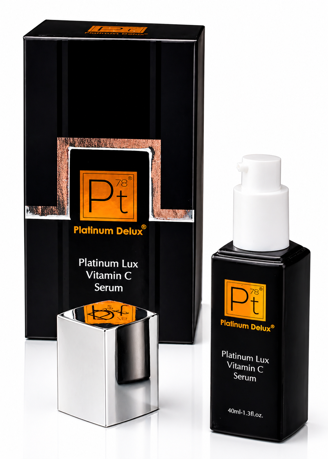 Luxury skincare product set still life