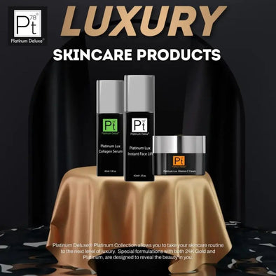 Platinum Deluxe Platinum Skincare Collection: the most over-priced skin cream in the world Platinum Delux ®
