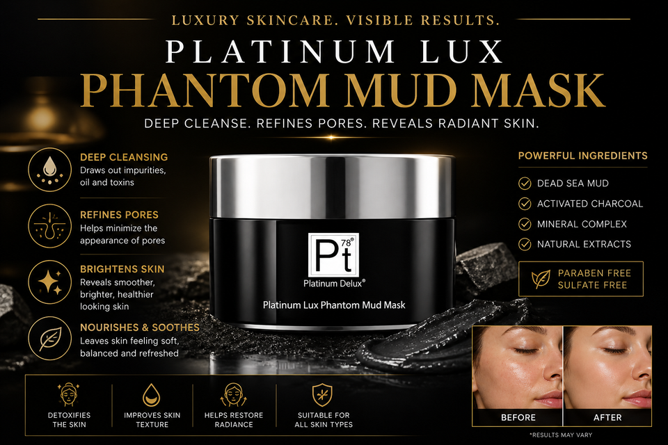 Platinum Lux Phantom Mud Mask Review