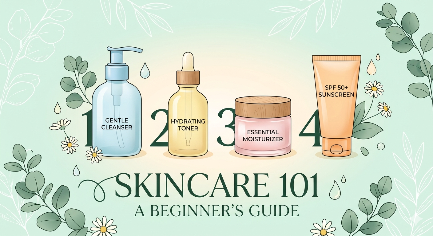 Skincare 101: A Beginner's Guide to Starting Your Own Skincare Routine - Platinum Deluxe Cosmetics