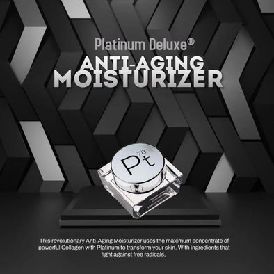 The Most Nourishing Platinum deluxe Moisturizer for Hydrated, Never-Greasy, Skin for Hydrated, Never-Greasy, Skin Platinum Delux ®