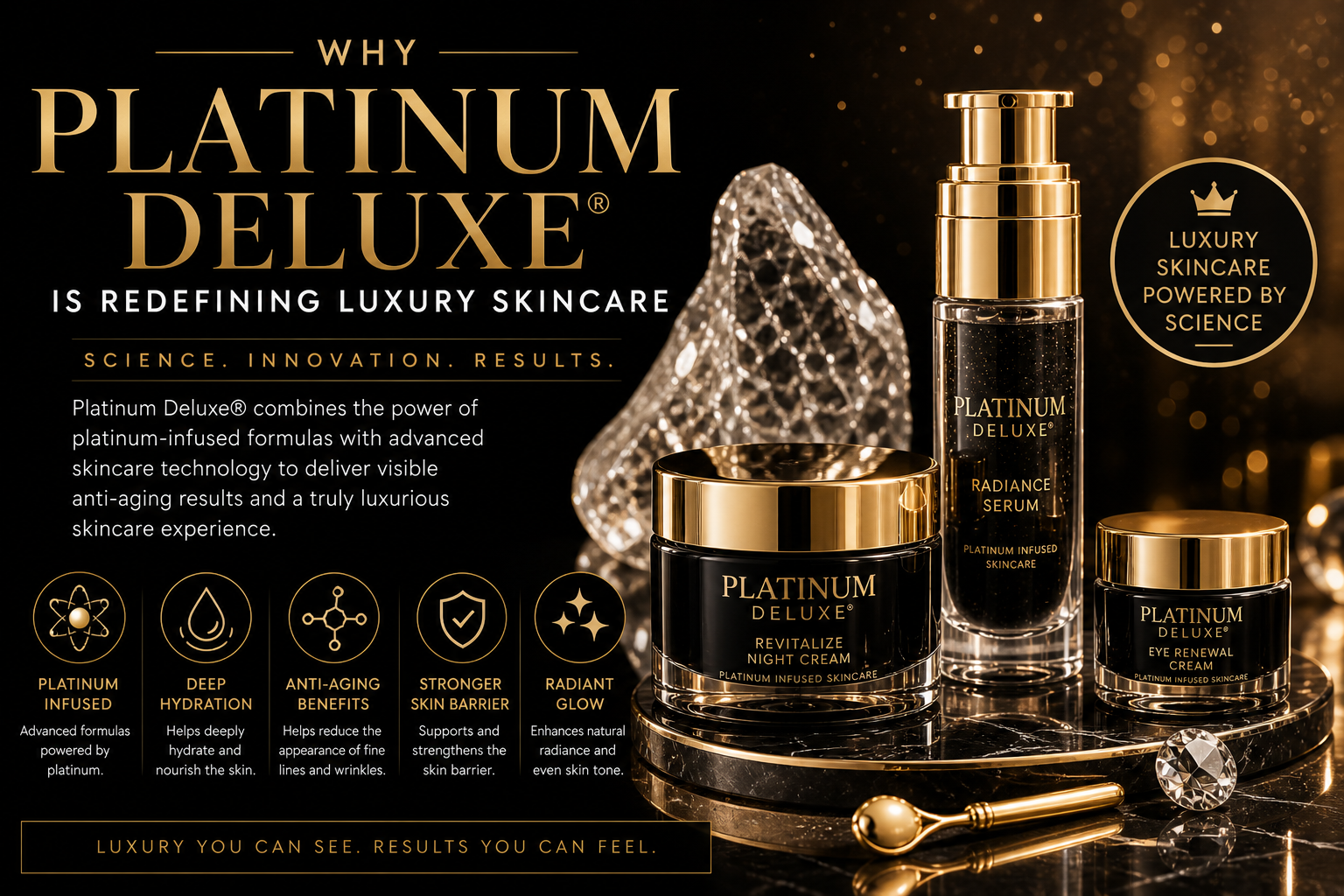 Why Platinum Deluxe® Is Redefining Luxury Skincare 