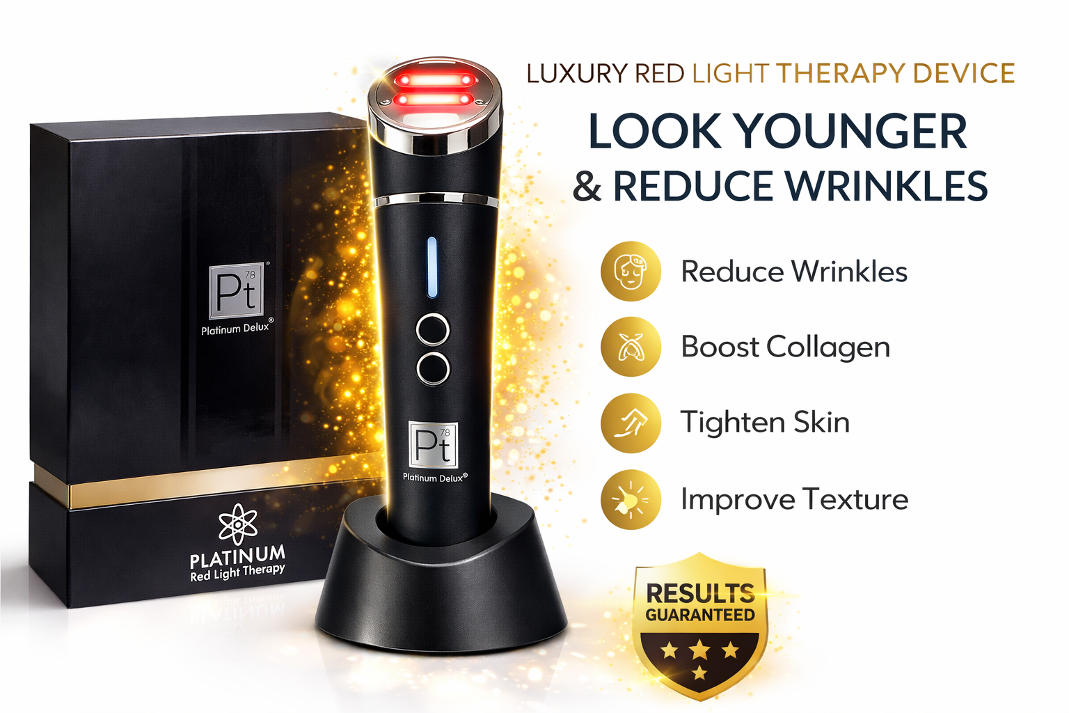 Red LED Light Therapy for Face