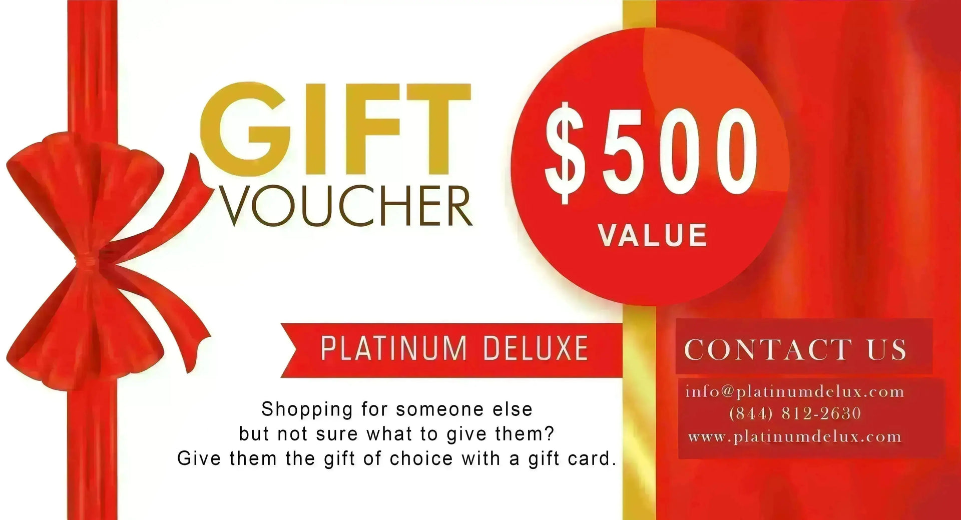 Platinum Deluxe Skincare Gift Card - Platinum Deluxe Cosmetics