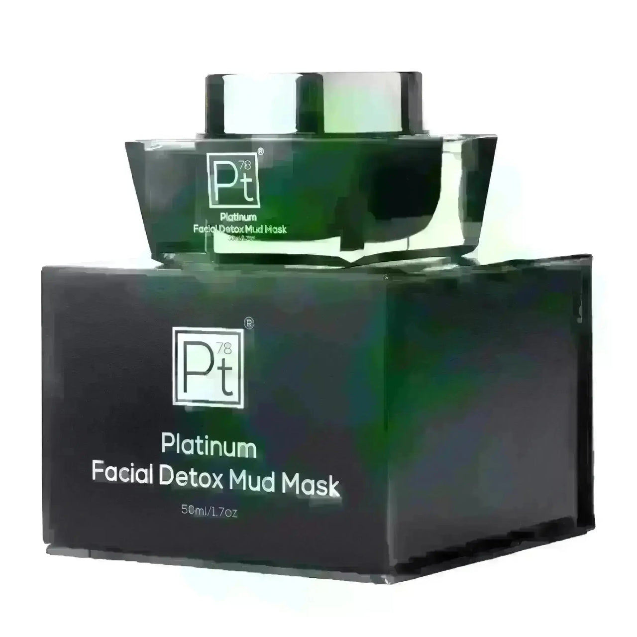 Mascarilla de barro detox facial Platinum Delux®