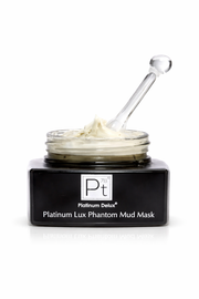 Platinum Lux Phantom Mud Mask luxury face mask with platinum deep cleansing anti-aging skincare treatment